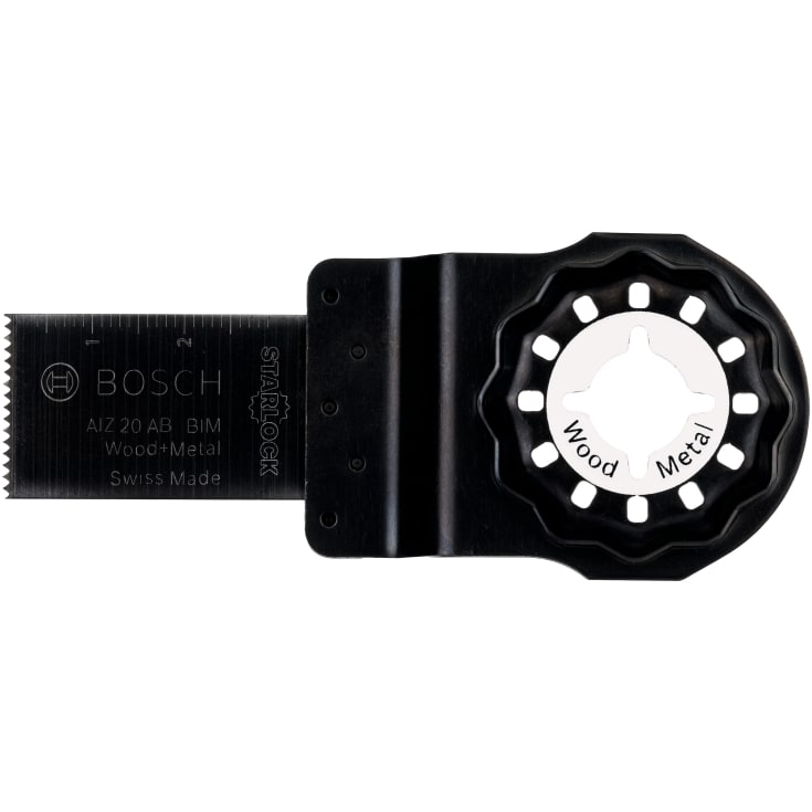 Bosch Starlock BIM AIZ20AB instickssågblad för metall, 5 st, 20 mm