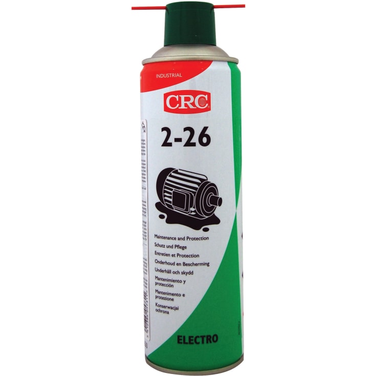 CRC kontaktrengörare, smörjmedel aerosol 2-26, 500 ml