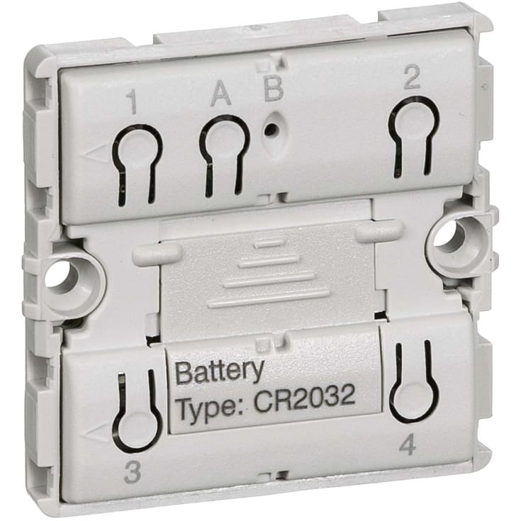 LK IHC Wireless batteritryk med 4 slutte, 1 modul, uden afdækning