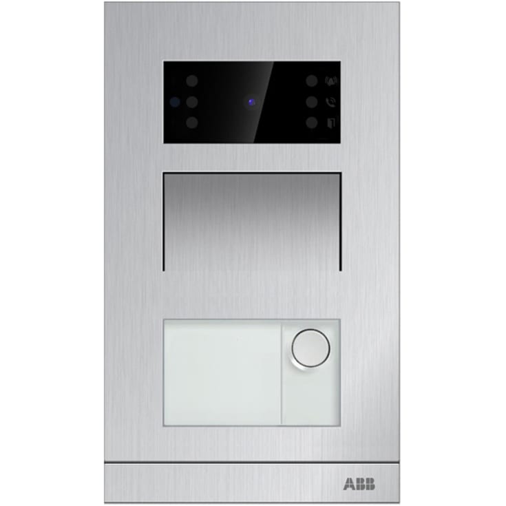 ABB-Welcome Mini video dørstasjon 1 trykk M21311P1-A-02