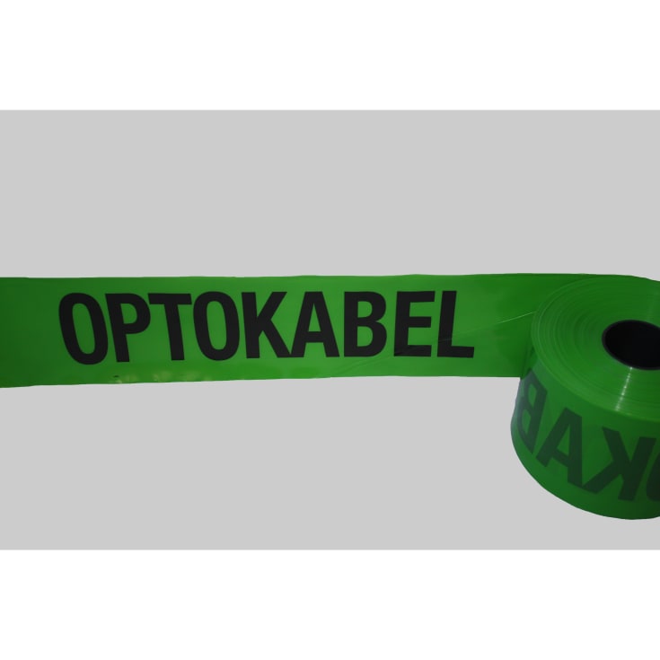 Markeringstejp, grön OPTO-KABEL, 125 mm, 250 m
