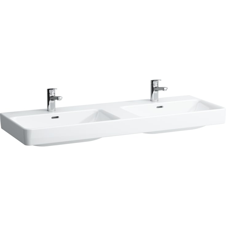 Laufen Pro-S dobbel servant, 130x46 cm, hvit