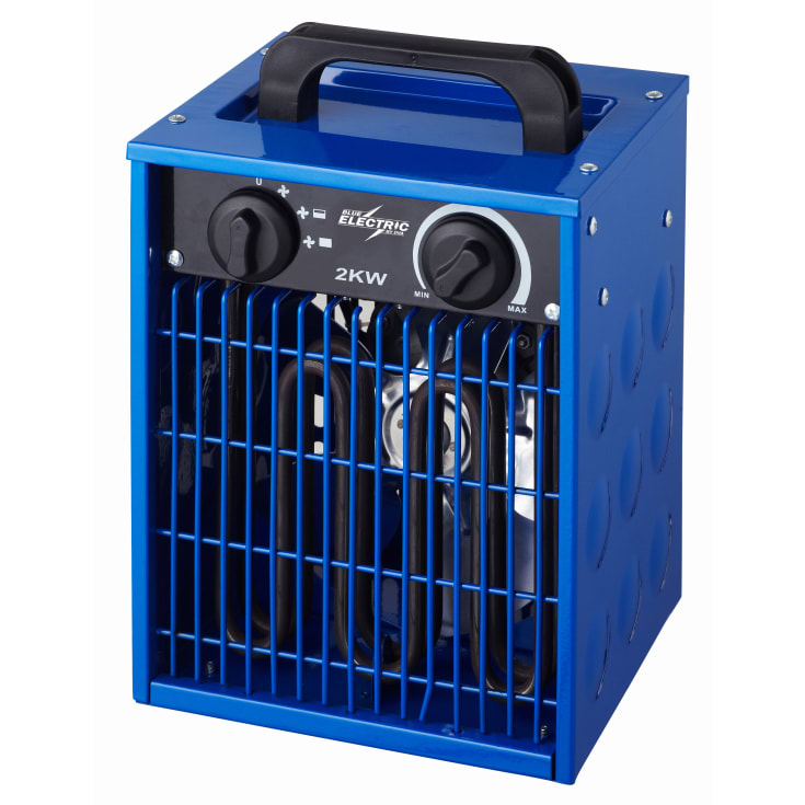 Blue Electric DVA varmeblæser med 2000W