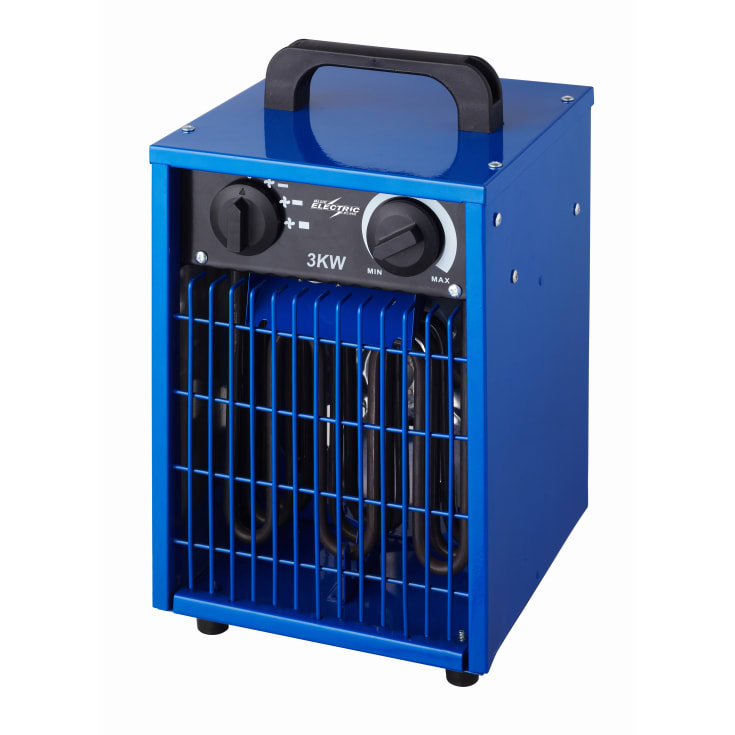 Blue Electric DVA varmeblæser med 3000W