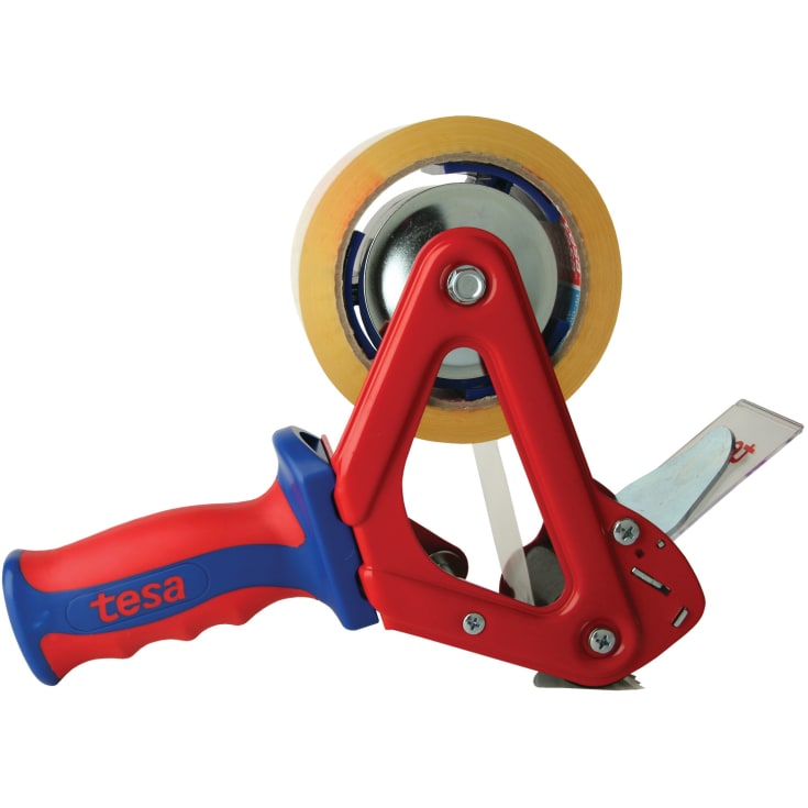 Tejphållare Tesa 6400, till packtejp, 50 mm