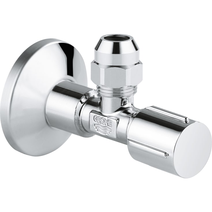 Grohe vinkelventil 1/2" med selvforseglende gevind