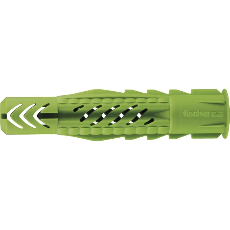 Fischer Green Universaldybel UX 10x60R Dybel (Ø8 mm.) passer til skruer Ø6-8 mm - 20 stk
