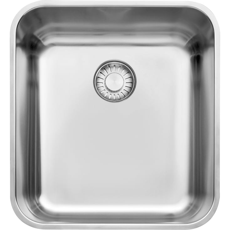 Franke Largo LAX 110-36 diskbänk, 38,4x41,4 cm, rostfritt stål