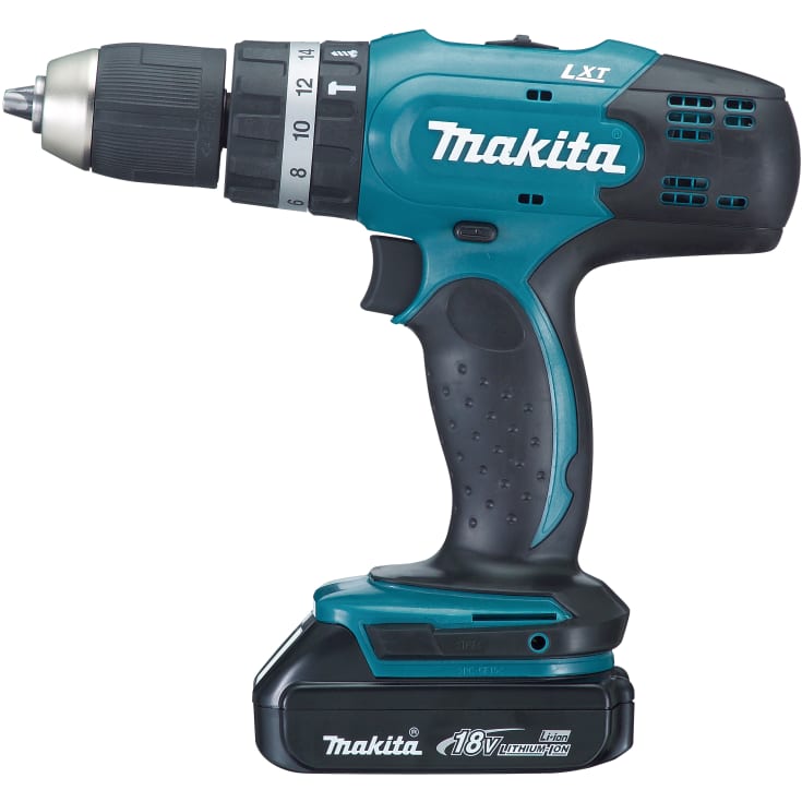 Makita Slagboremaskine med lader 2 x 18V/1,5Ah