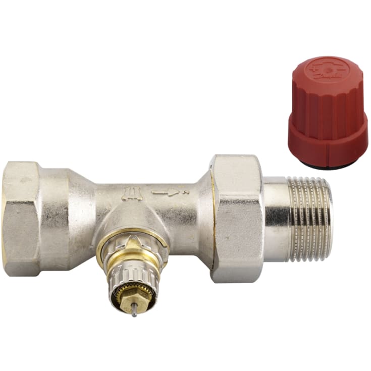 Danfoss RA-N radiatorventil, rak, 1"