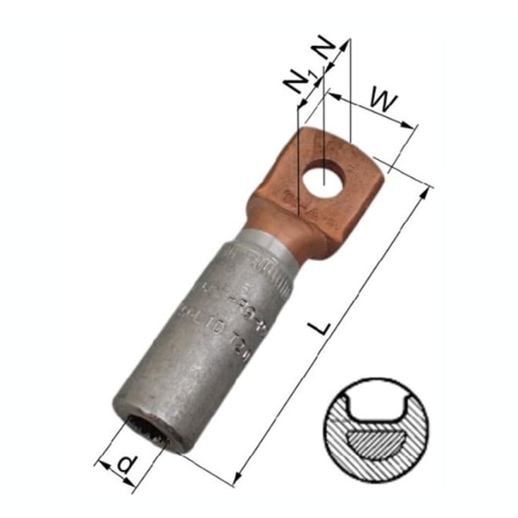 AL-CU Kabelsko AKK240-12 M12