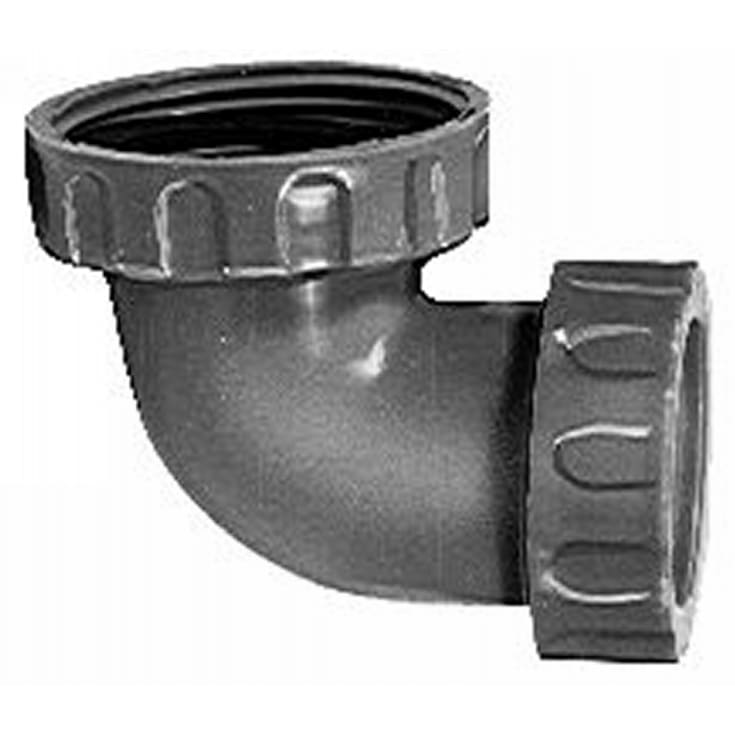 1,1/2&quot; x 32 mm Hvit plastvinkel