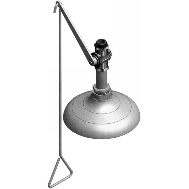 CMA NØDDUSJ FOR VERTIKALMONTERING.