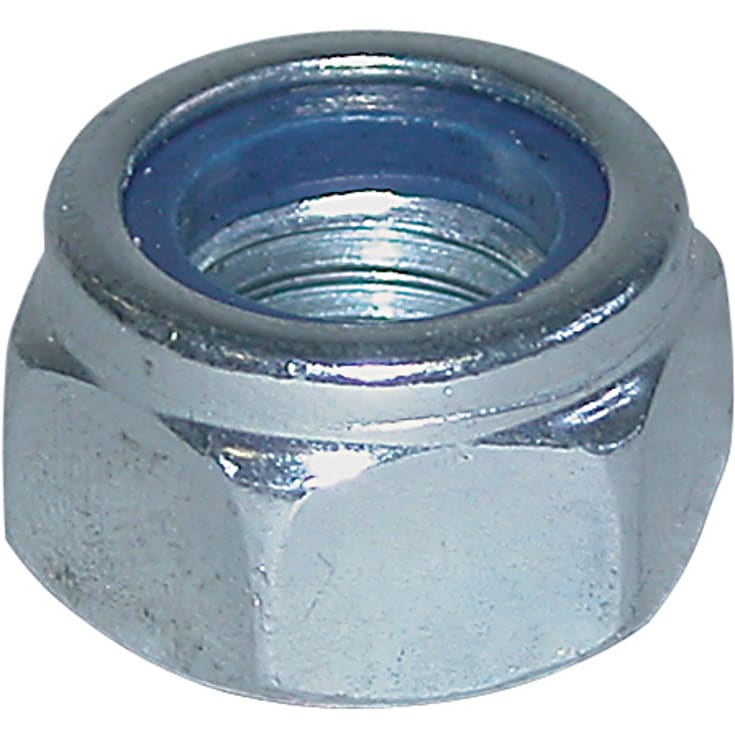 10mm låsemøtrik, elforsinket - 200stk