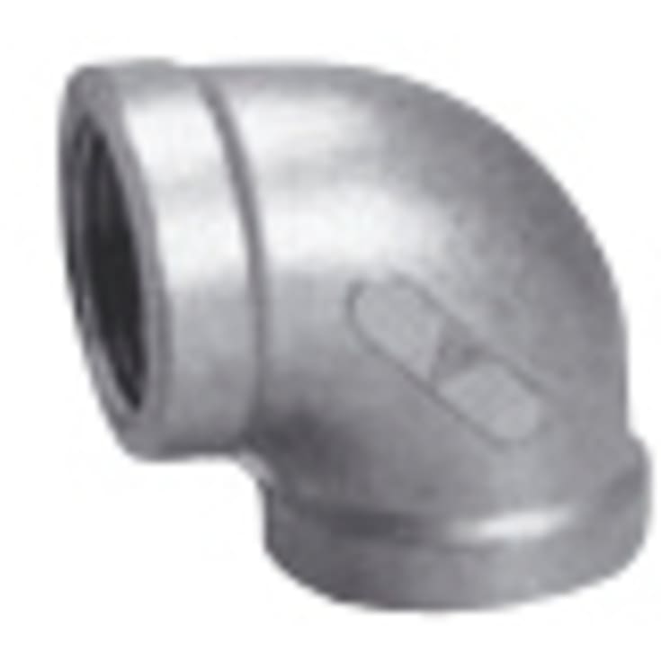 Rustfri bend muffe/muffe 3/4"