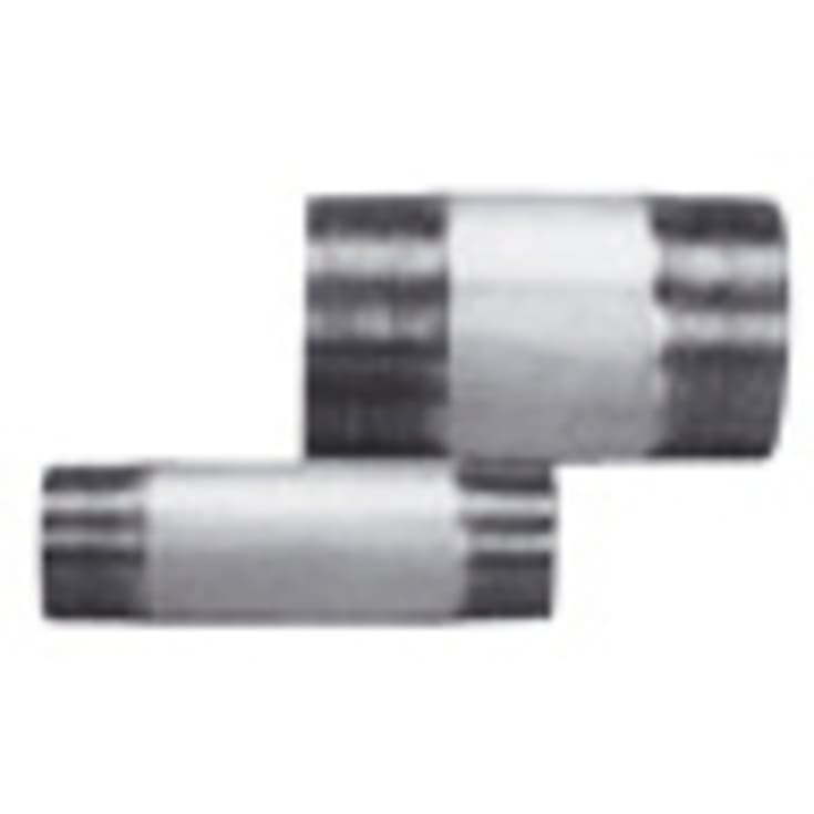 1,1/2&quot; x 80 mm nippelrør AISI 316