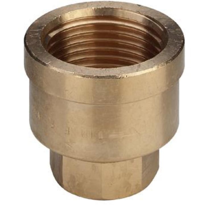 Rødgods formmuffe, 3/4" x 1/2"