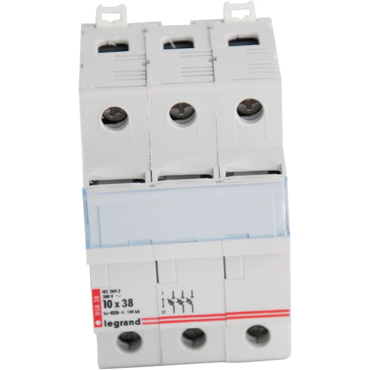 3 stk SIKR.HOLDER 10X38 3P LEXIC