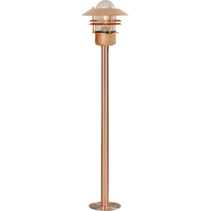 Nordlux Blokhus trädgårdslampa, koppar