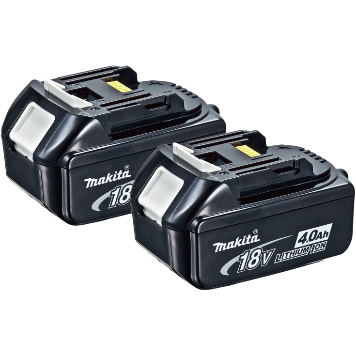 Makita batterier 18 volt 2 x 18 Volt/4,0 Ah