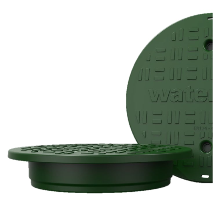 WaterCare 425 mm deksel, uisolert, uten pakning