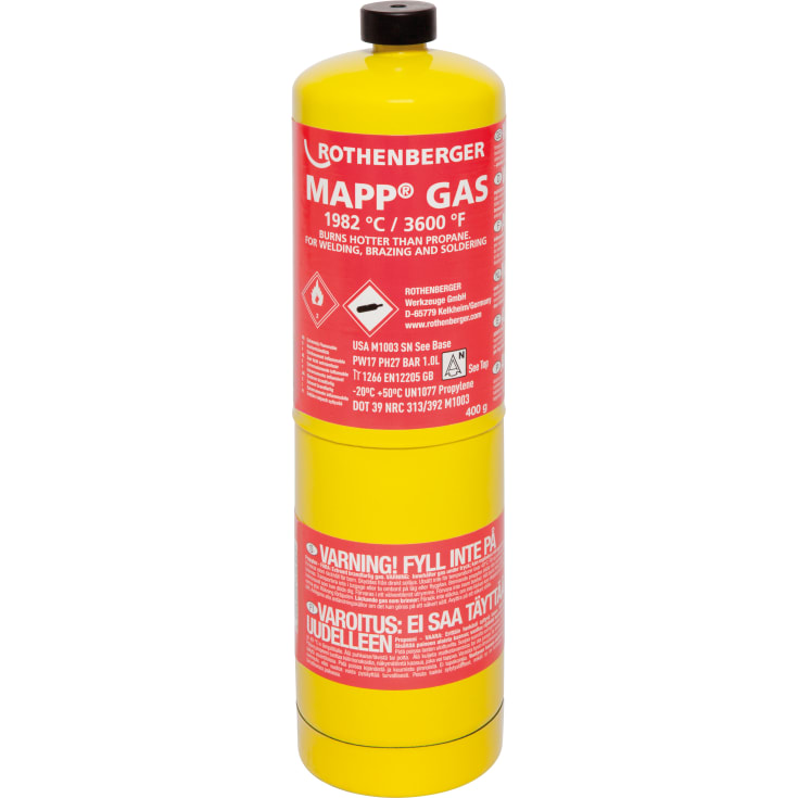 Rothenberger Mapp Gas Med 1" US Gevind - 750 ml