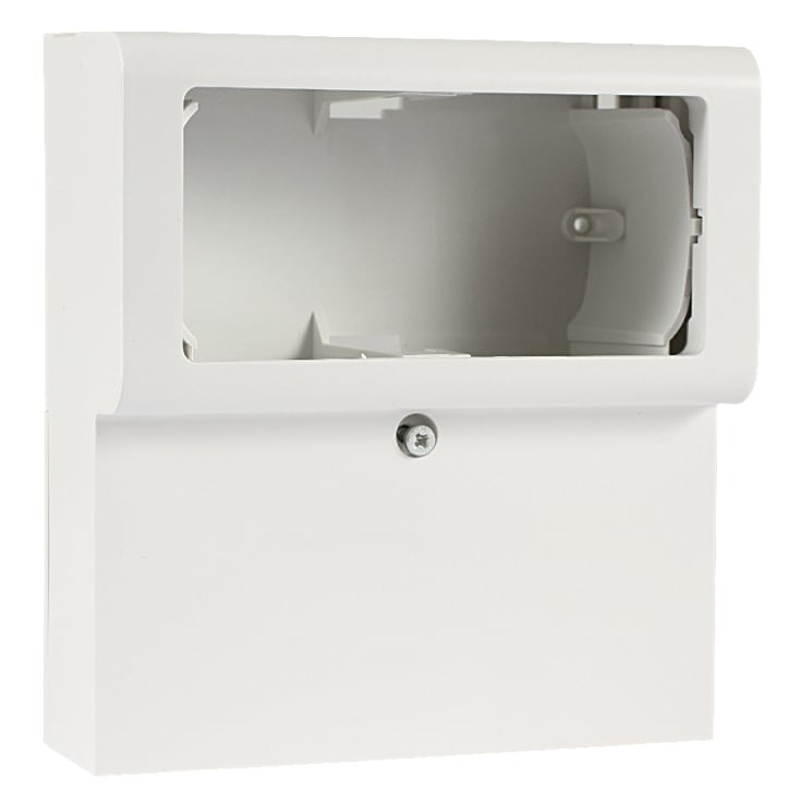 LK Fuga Softline panelunderlag på 49 mm med 2 moduler i hvid