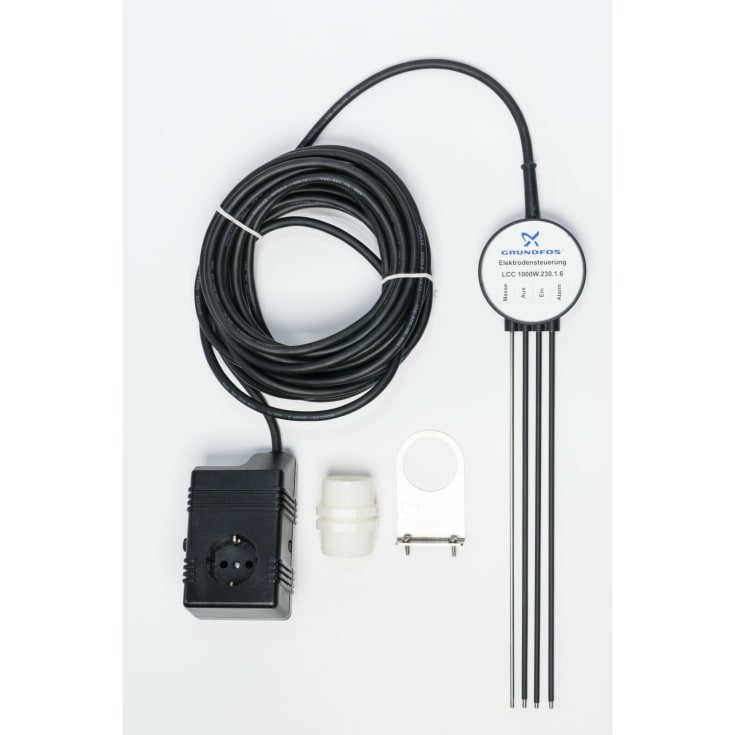 Grundfos LLC nivåkontroll med 300 mm elektroder og 10 m kabel