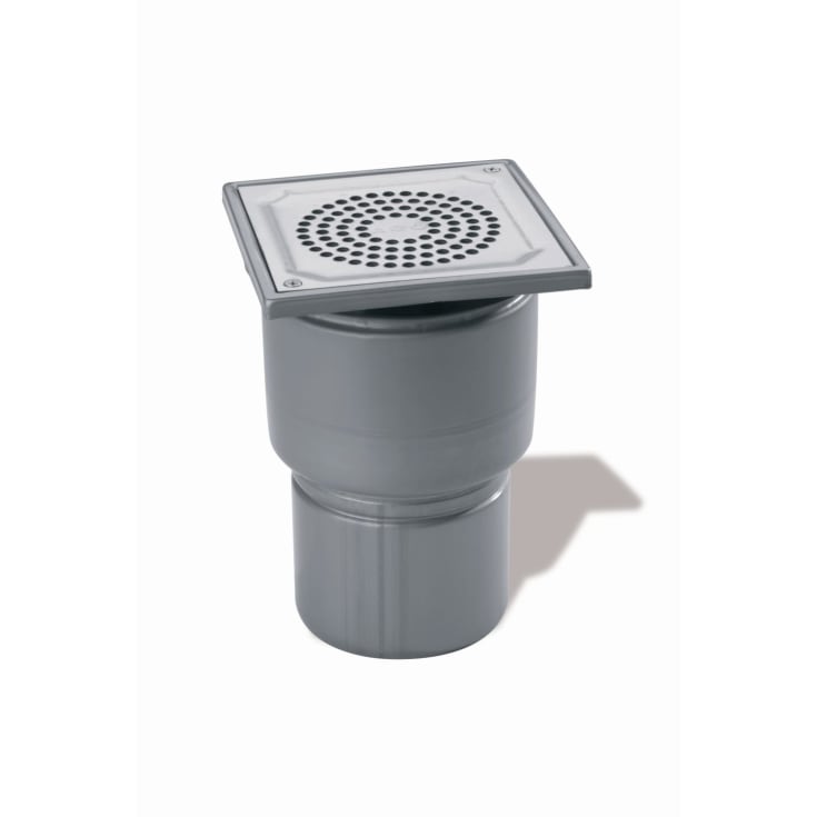 Aco golvbrunn, för golv av betong och klinker, Ø110 mm