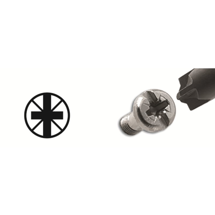 Wiha SlimBit SL/PZ2 til SlimVario og SlimTorque, 1000 volt