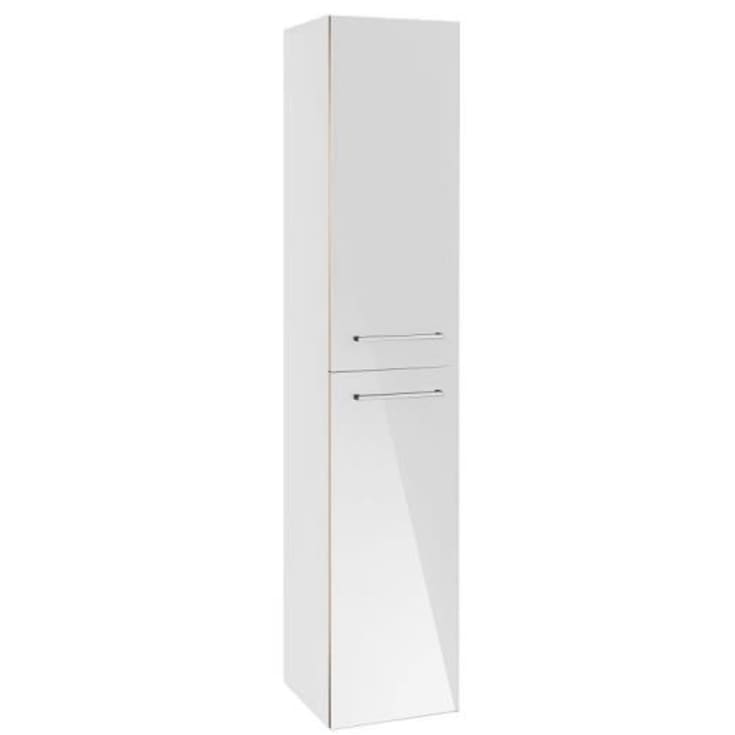 Villeroy & Boch Avento høyskap, 35x176 cm, venstre, hvid