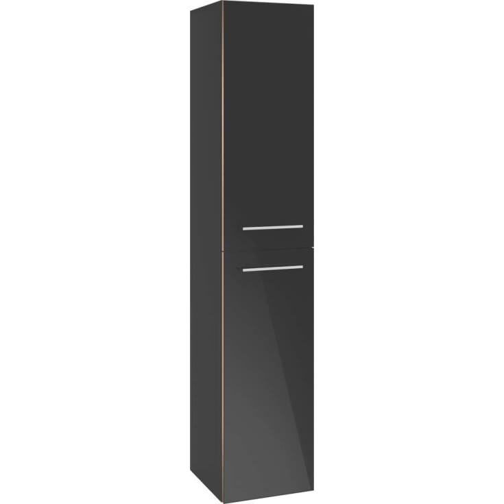 Villeroy & Boch Avento høyskap, 35x176 cm, venstre, grå