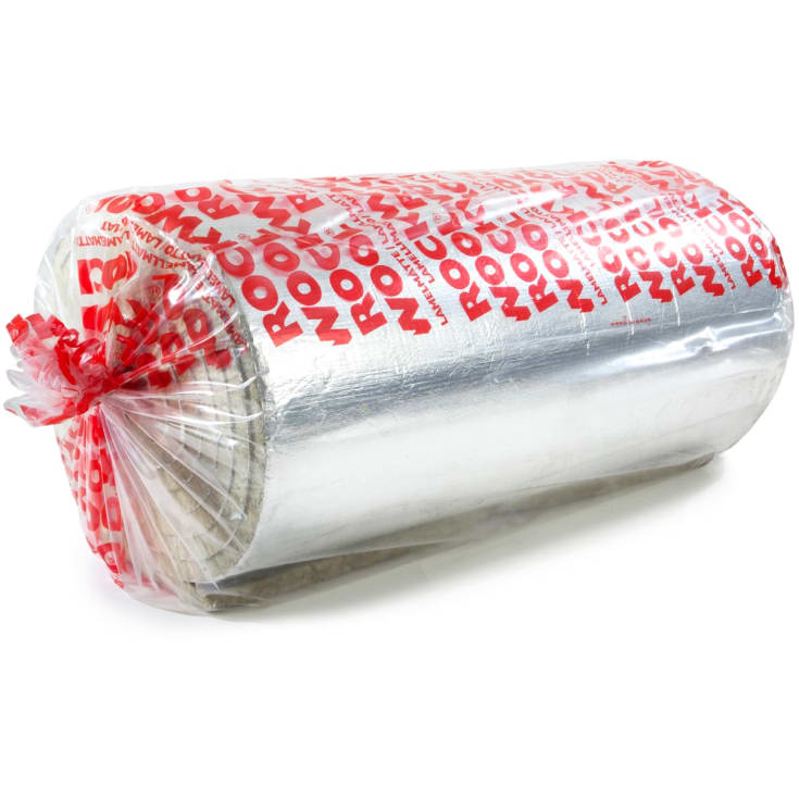 50mm Rockwool lamelmåtte alu-folie 5 m2