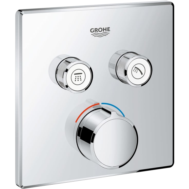Grohe SmartControl indbygget termostat med 2 ventiler