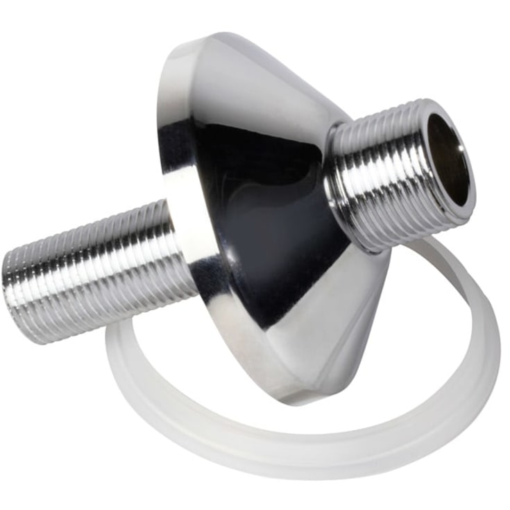 Roth Quickbox förskruvning med rosett, 1/2" x 3/4"
