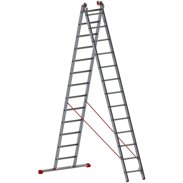 Jumbo super pro kombistige 6,9 meter - 2x13 trinn