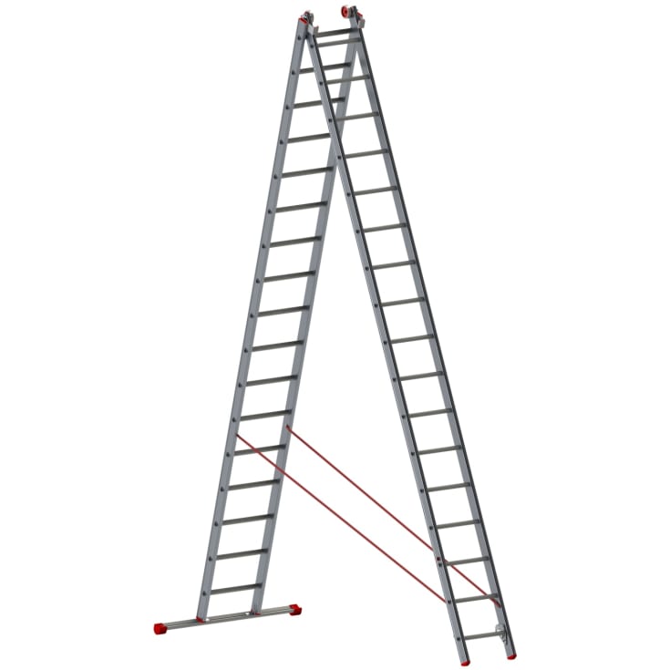 Jumbo super proff 2x17trins Kombistige - 8,8meter