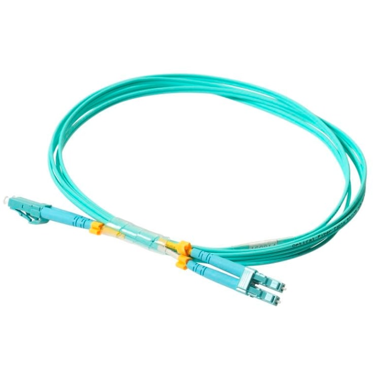 Fiber patchkabel OM3 LC-LC 50/125 duplex 1M