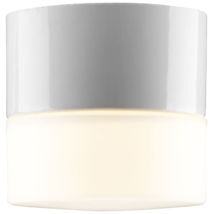 Tak- og vegglampe Opus 100/100 G9 hvit, IP44