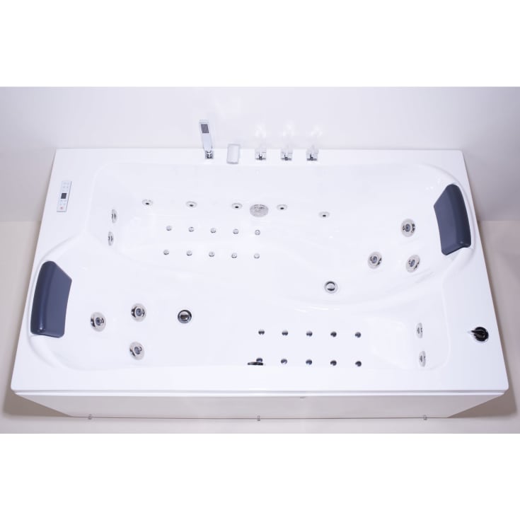 MaXXwell Dublin badekar, 182x68 cm, hvid