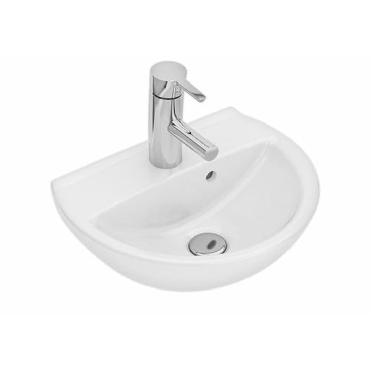 Ifö Spira håndvask, 40x32 cm, hvid