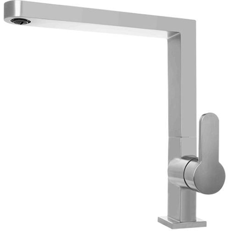 Primy Steel A Square köksblandare, stål