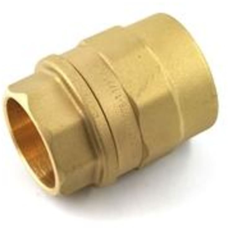 Isiflo 40 mm x R25 rak koppling, invändig gänga, PN16