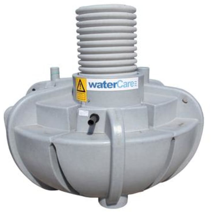 WaterCare 2300 l 3-kammertank med Flygt DX35-5 pumpe, 5PE