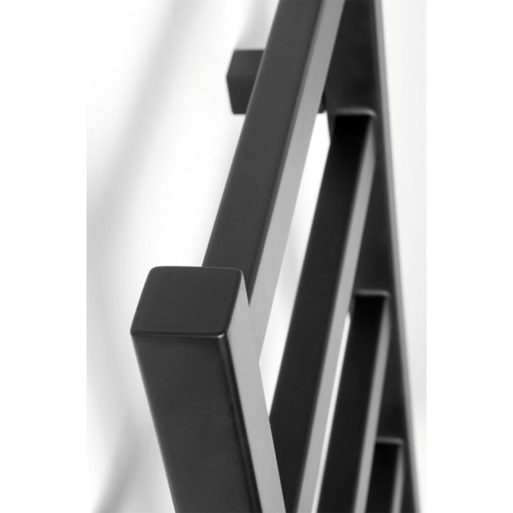 Kriss Manisa handdukstork, kombi, 50x100 cm, svart