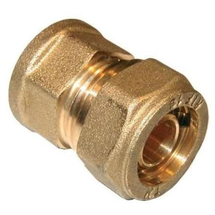 Pex-fittings overgangsmuffe 16 mm x 1/2"