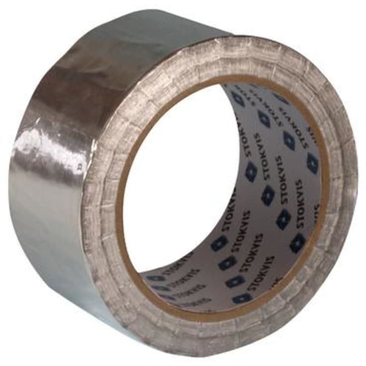 Alu-tape 50mm, 50 mtr rull