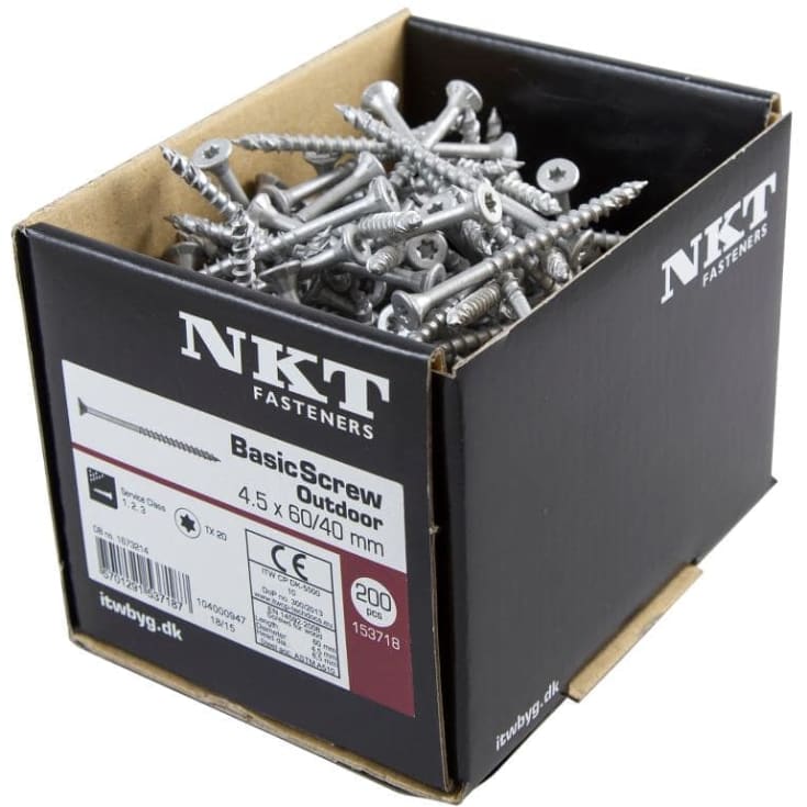 Skrue, Outdoor Ruspert 1000, UH, TX20, 5,0x80/45 mm, 250 stk.