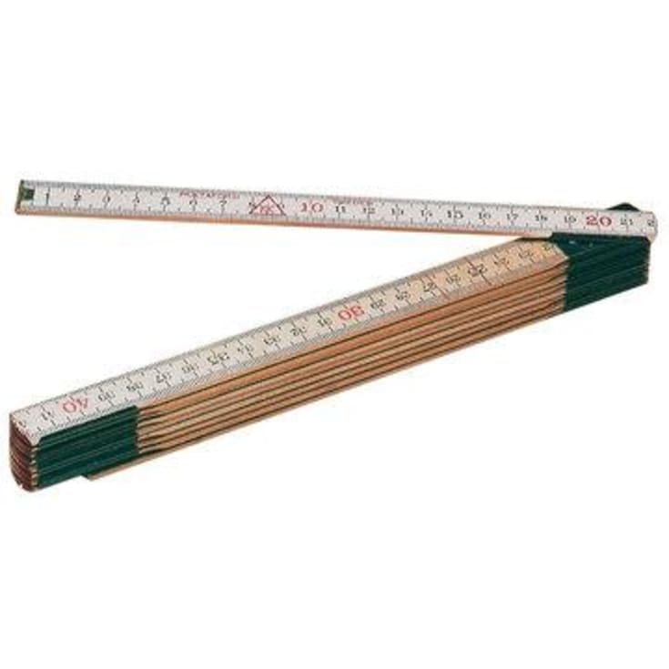 Hultafors 2 meter tommestok i 12 led