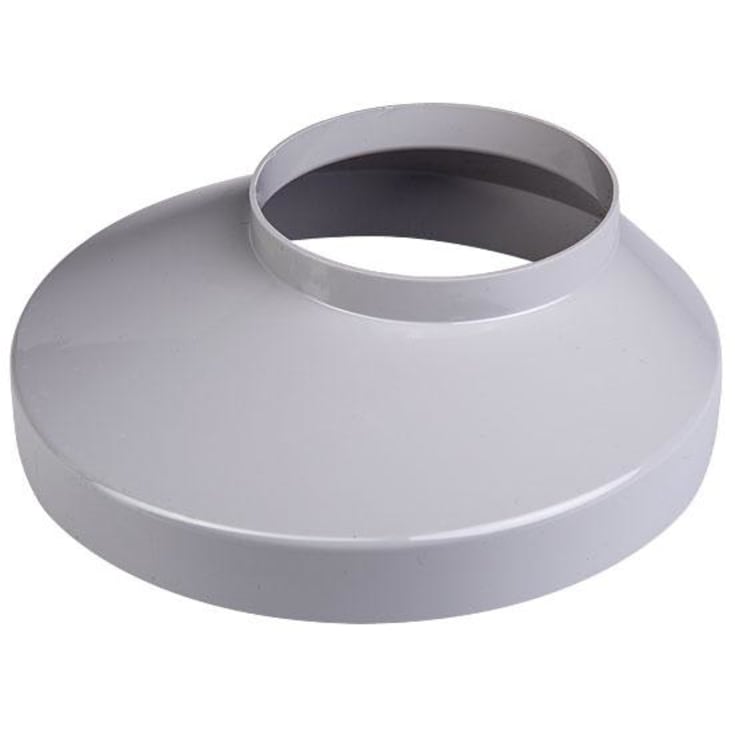 Plastmo brøndkrave 90 x 150 mm, grå